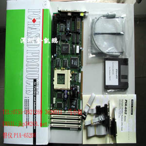磐儀  工控主板  PIA-652DV全長586CPU卡帶VGA