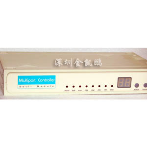 MOXA  多串口卡  C32080T 機架型連接盒