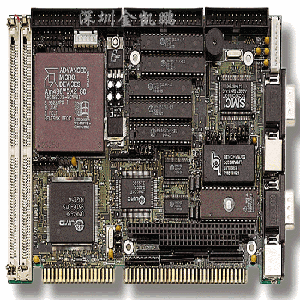 威達  工控主板  SSC-486H 半長CPU卡