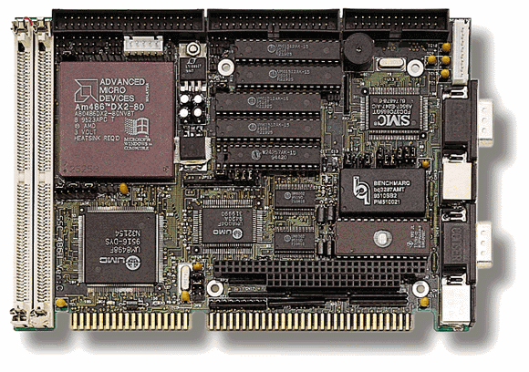 工控主板  SSC-486H 半長CPU卡