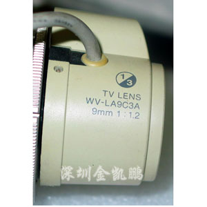 TV LENS  攝像機鏡頭  WV-LA9C3A 9MM 1:1.2