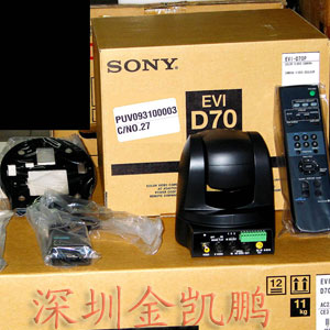 SONY  攝像機  EVI-D70P