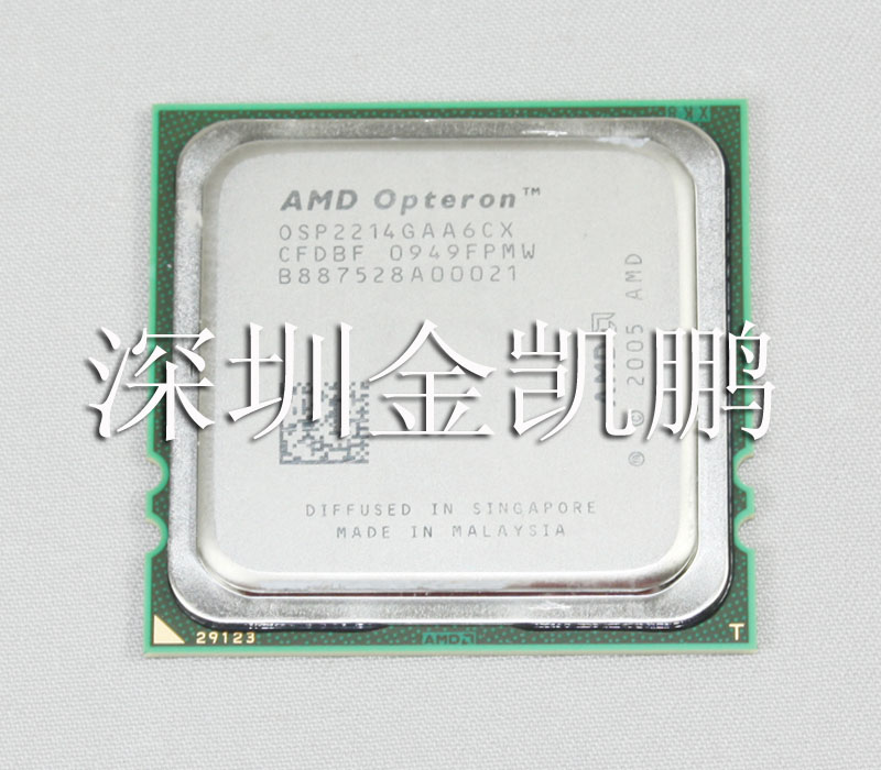 AMD   Opteron(皓龍） 2214雙核  2.2GHZ OSP2214GAA6CX
