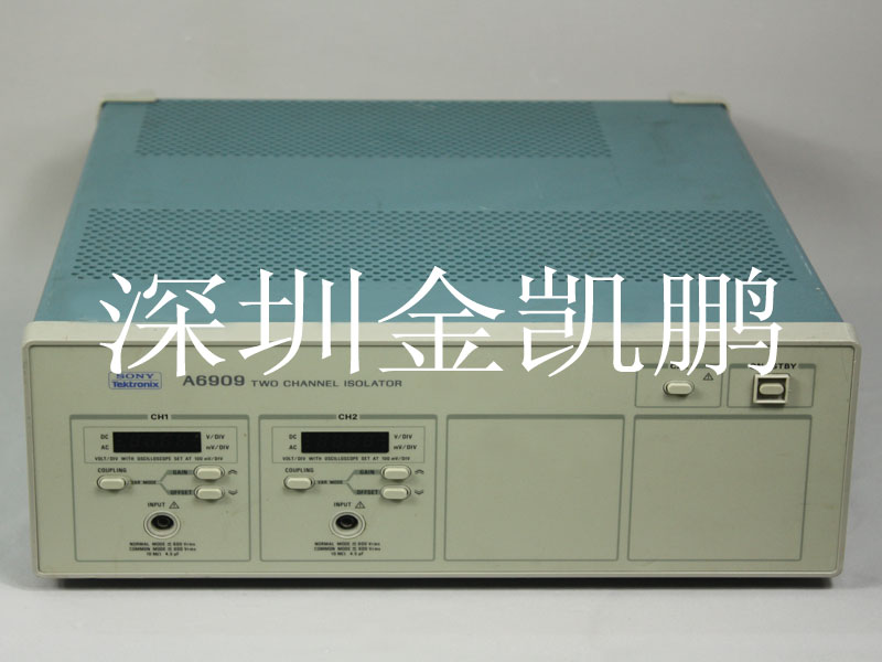 Tektronix	(泰克)  兩通道隔離器  A6909