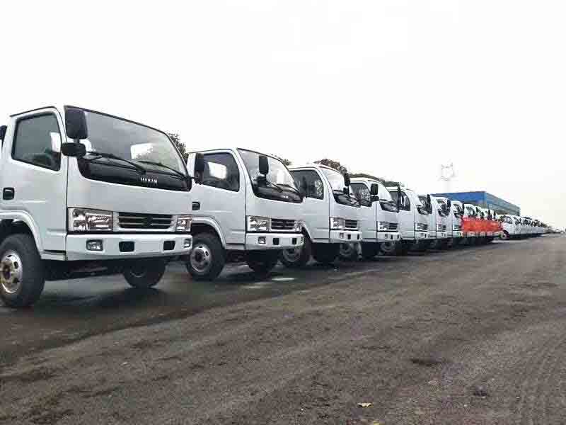 程力特種汽車(chē)制造廠100臺(tái)輕卡出口中東國(guó)家